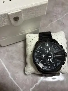 DIESEL クロノグラフ 時計 ブラック 10BAR