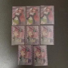 五等分の花嫁 中野二乃 クリアカード まとめ売り