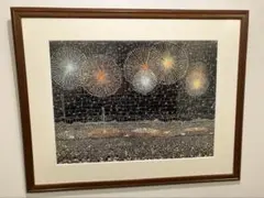 山下清　アートポスター　長岡の花火　 【複製】【アートポスター】【日本の風景】