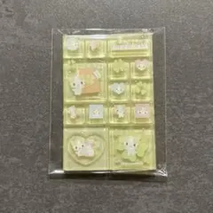 サンリオ トレーディングミニタイルシール マシュマロみたいなふわふわにゃんこ