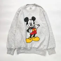 90s the disney store USA製 スウェット ミッキー M