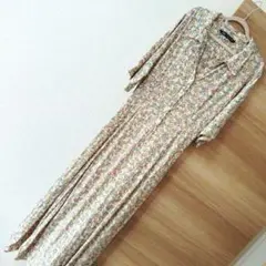 ZARA ザラ 花柄ロングワンピース Sサイズ