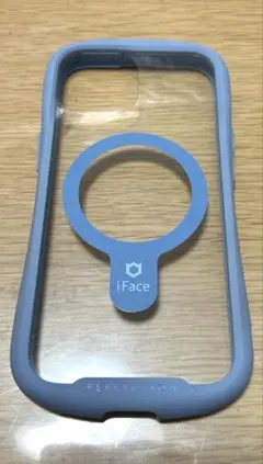 iFace iPhone15ケース　MagSafe対応 ペールブルー