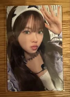 63ウンチェ　購入特典　トレカ　LE SSERAFIM spaghetti