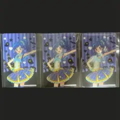 アイカツ×アトレ秋葉原 オリジナル特典 あおい 3枚