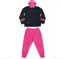 ももクロ　日テレポシュレ　adidasコラボジャージピンク　ストラップ付き　xs ももクロ 日テレポシュレ adidasコラボジャージピンク ストラップ付き