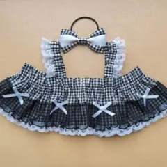 ラボット服　LOVOT　ハンドメイド　キャミワンピース　レース49