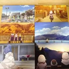 【レア/希少】ゆるキャン△ ポストカードセット みのラブ ６枚セット