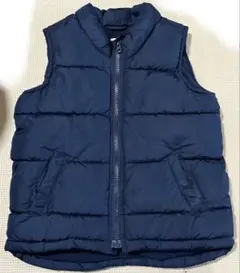 OLD NAVY 中綿　ベスト　ネイビー　5T 110