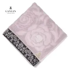 【新品タグ付き】LANVIN COLLECTION 婦人ミニタオル グレーのサムネイル