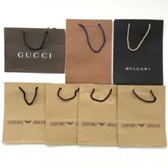 ショッパー　紙袋　EMPORIO ARMANI など　7枚セット