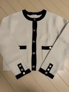 Techichi テチチ ボタン付き ニットカーディガン