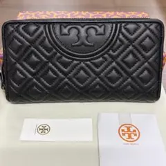 【未使用】トリーバーチ 長財布 テア ラウンドジップ 11169028 ブラック 未使用】トリーバーチ 長財布 テア ラウンドジップ 11169028 ブラック