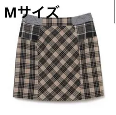 andmary Anna check skirt