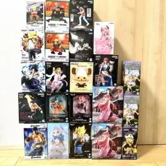 最新プライズフィギュア まとめ売り 22個セット ナルト　ワンピースなど