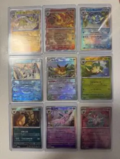 特価 ポケモンカード ブイズ マスターボールミラー セット ホロカード