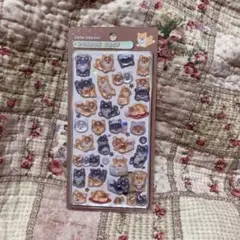 ボンボンドロップシール♡柴犬