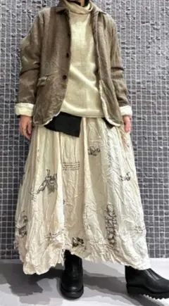 パドカレ✽アニマルプリントスカート