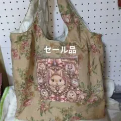激レアうさぎパネル生地 ハンドメイド ミニバック - メルカリ