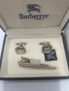 【美品】Burberrys カフスボタン ネクタイピン セット