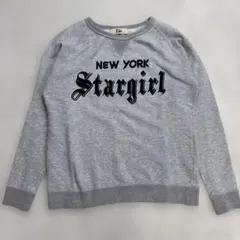 RIKA（リカ）の「NEW YORK STAR GIRL」スウェット　Sサイズ