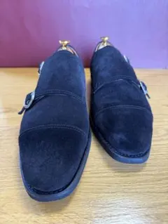 【極美品】ユニオンインペリアル ダブルモンク ブラック 27, 8.5のサムネイル