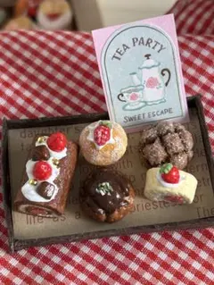 ★スイーツセット③ ★ミニチュアフード フェイクスイーツ