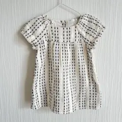 H&M ドット柄 ベビー ワンピース 9-12M
