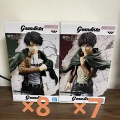 進撃の巨人 エレン リヴァイ フィギュア まとめ売り