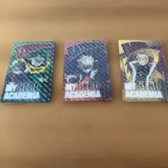 ヒロアカ　一番くじ　アクリルミラーカード　3点セット