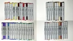 コピック 59本 ＋ 詰替インク2本 まとめ売り 使用感あり スケッチ チャオ