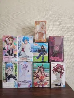 美少女フィギュア まとめ売り 9点セット