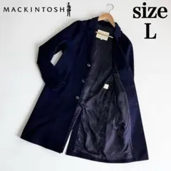 極美品 マッキントッシュ 現行 チェスターコート ネイビー Lのサムネイル