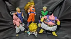た*！様 ドラゴンボール フィギュア ブウ編6体セット 悟空 ベジータ　出陣他
