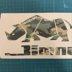 サンプル】Jimny サイ カモフラ ステッカー - メルカリ