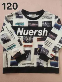 Nuersh フォトプリント トレーナー 120cm