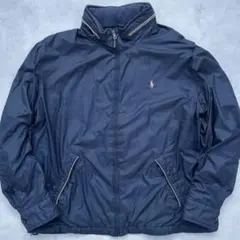 【90s】ポロ ラルフローレン ナイロンジャケット スイングトップ XXL