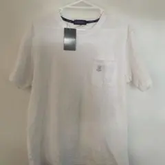 ホワイト Tシャツ 胸ポケット付き 未使用