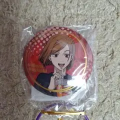 GIGO 釘崎野薔薇 呪術廻戦ビッグオーロラ箔押し缶バッチ