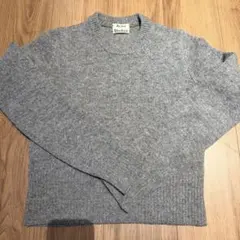 【Acne Studios】グレー長袖ニット