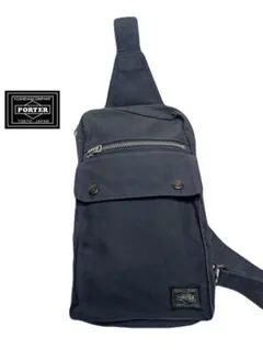 ★PORTER★ポーター★スモーキー★スリング★ワンショルダーバッグ★インディゴ