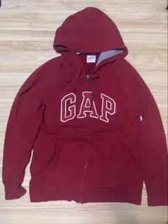 Gap ギャップ　00s y2k ジップアップパーカー　ビッグロゴのサムネイル