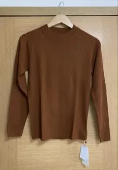 イーザッカマニアストアーズ zootie ブラウン リブニット L プルオーバー