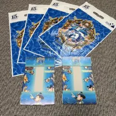 東京ディズニーランド 15周年 ショップ袋 4枚 ランチ紙ボックスセット
