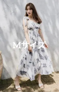 Herlipto Sunflower-Printed Midi Dressのサムネイル
