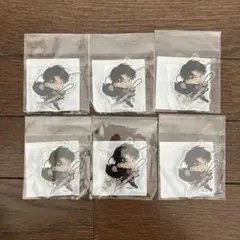 進撃の巨人 キャラ福くじ オンライン アクリルキーホルダー リヴァイ 6点セット