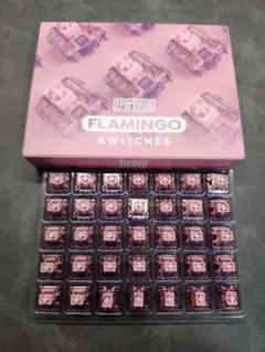 ほぼ未使用 epomaker flamingo 35PCS Linear