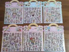 ラブブLABUBUキャラクターぷっくボンボンドロップ立体ぷくぷくシール3Dシール