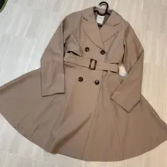 スプリングコート　ピンク　トレンチ　コート　淡い　titiy&Co. フレア