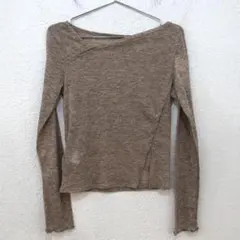 ★新品タグ付き★SENSE OF PLACE アシンメデコルテシアートップ【F】